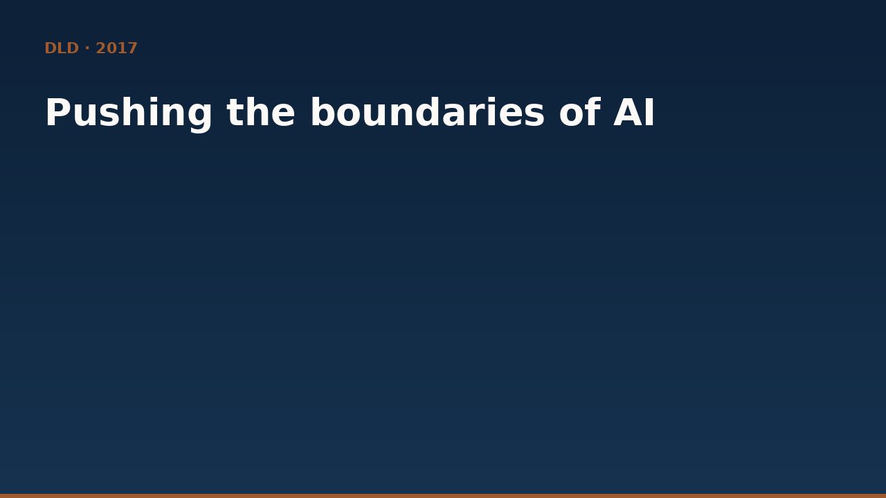 Fabian Westerheide: Pushing the boundaries of AI